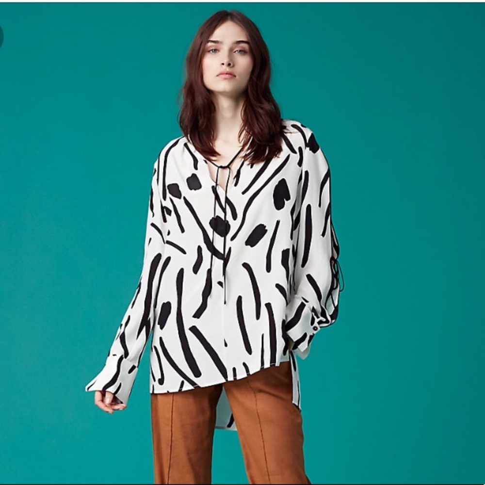 DVF Silk Blouse